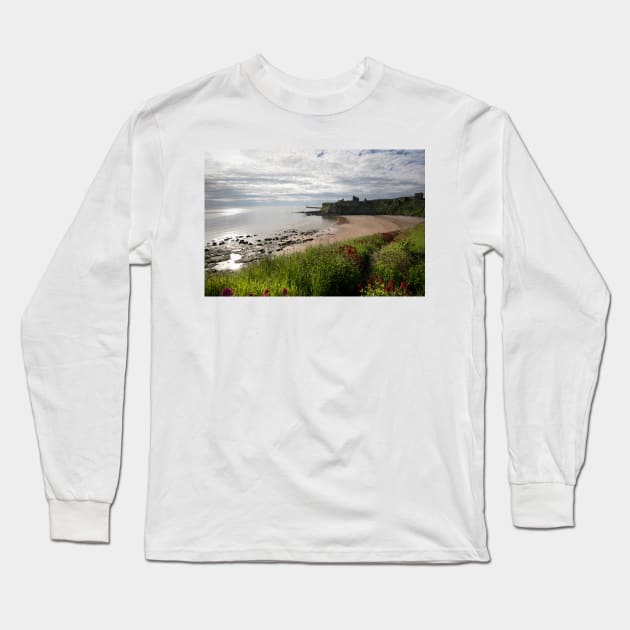 King Edward's Bay, Tynemouth Long Sleeve T-Shirt by Violaman